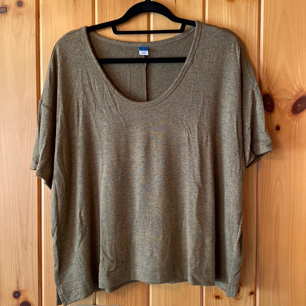 Old Navy NWT heathered green top